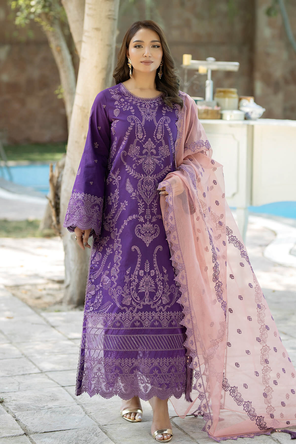 Imrozia Premium | Subah e Roshan | S.L 68 Gulzaar - by - Libasekhas UK - Registered Vendor of : Imrozia Premium - 100% Original Designer Dresss