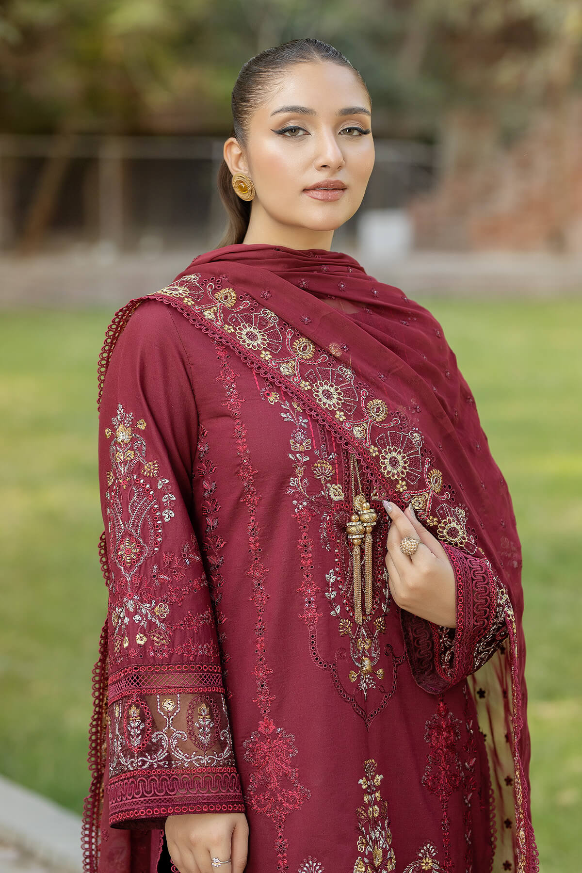 Imrozia Premium | Subah e Roshan | S.L 74 Firdous - by - Libasekhas UK - Registered Vendor of : Imrozia Premium - 100% Original Designer Dresss