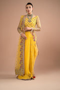Imrozia Premium | Lumiere Luxury Sarees | 02 Lustrous Gold - by - Libasekhas UK - Registered Vendor of : Imrozia Premium - 100% Original Designer Dresss