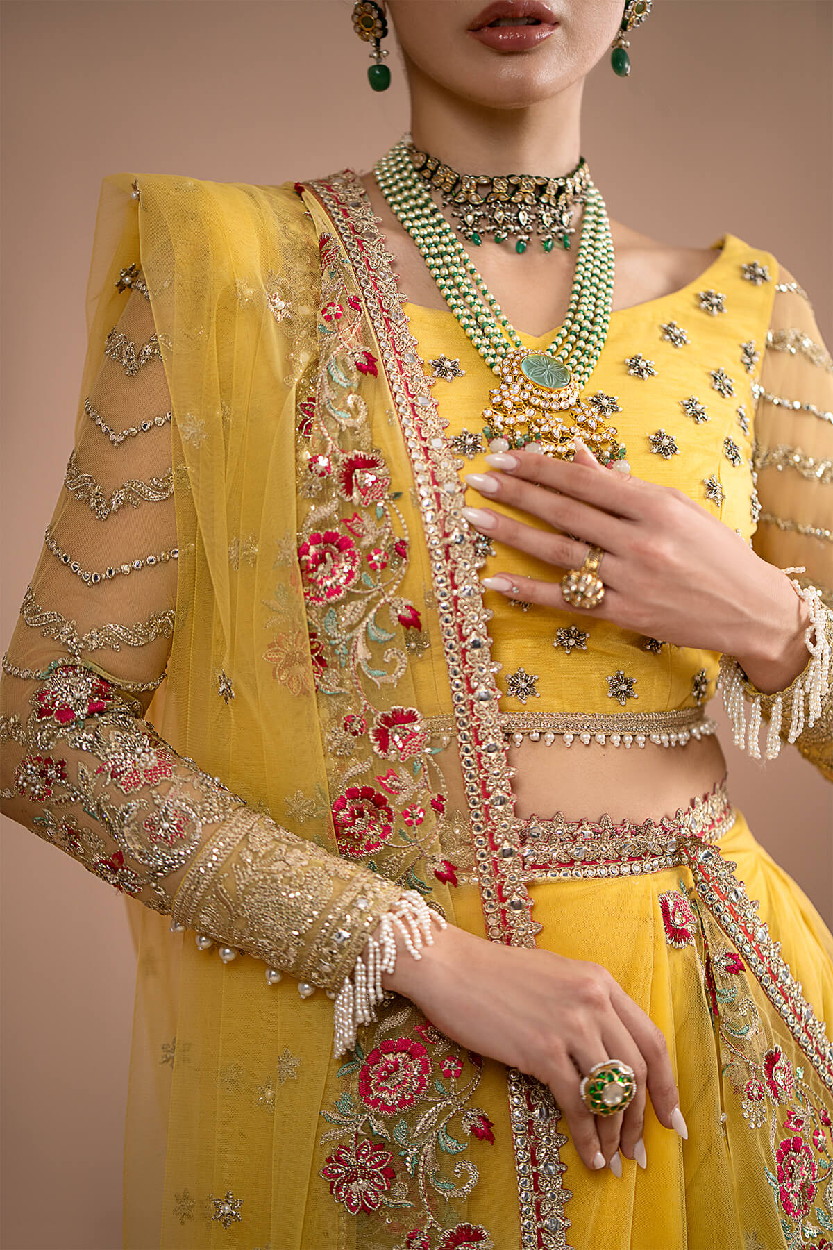 Imrozia Premium | Lumiere Luxury Sarees | 02 Lustrous Gold - by - Libasekhas UK - Registered Vendor of : Imrozia Premium - 100% Original Designer Dresss