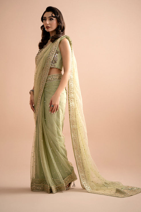 Imrozia Premium | Lumiere Luxury Sarees | 03 Eden - by - Libasekhas UK - Registered Vendor of : Imrozia Premium - 100% Original Designer Dresss