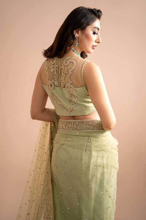 Imrozia Premium | Lumiere Luxury Sarees | 03 Eden - by - Libasekhas UK - Registered Vendor of : Imrozia Premium - 100% Original Designer Dresss