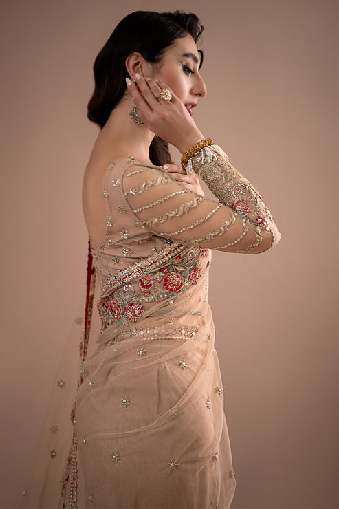 Imrozia Premium | Lumiere Luxury Sarees | 05 Celeste - by - Libasekhas UK - Registered Vendor of : Imrozia Premium - 100% Original Designer Dresss