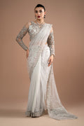 Imrozia Premium | Lumiere Luxury Sarees | 07 Misty Grey - by - Libasekhas UK - Registered Vendor of : Imrozia Premium - 100% Original Designer Dresss
