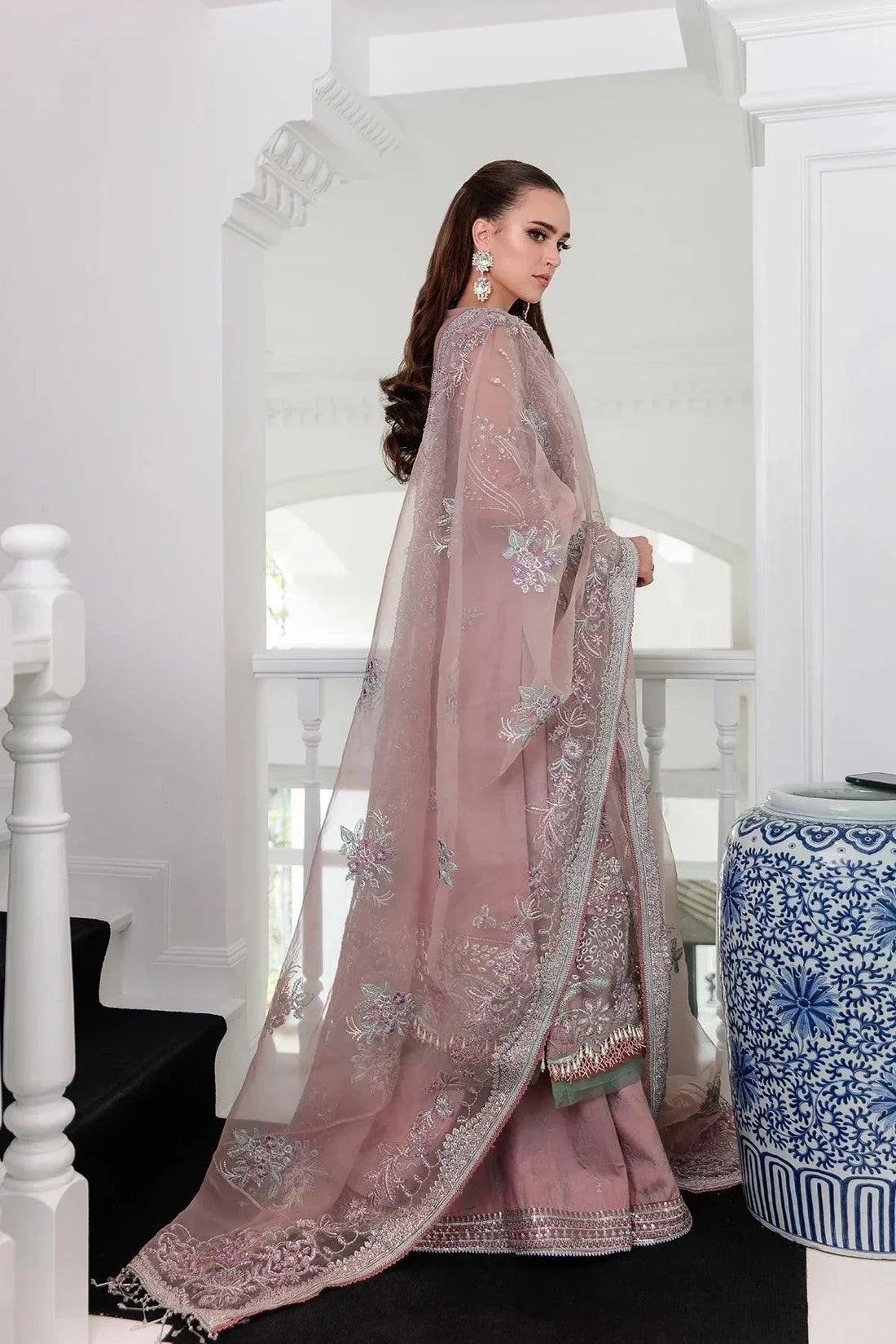 AJR Couture | Alif Luxury Wedding Formals 23 | Violet - by - Libasekhas UK - Registered Vendor of : AJR Couture - 100% Original Designer Dresss