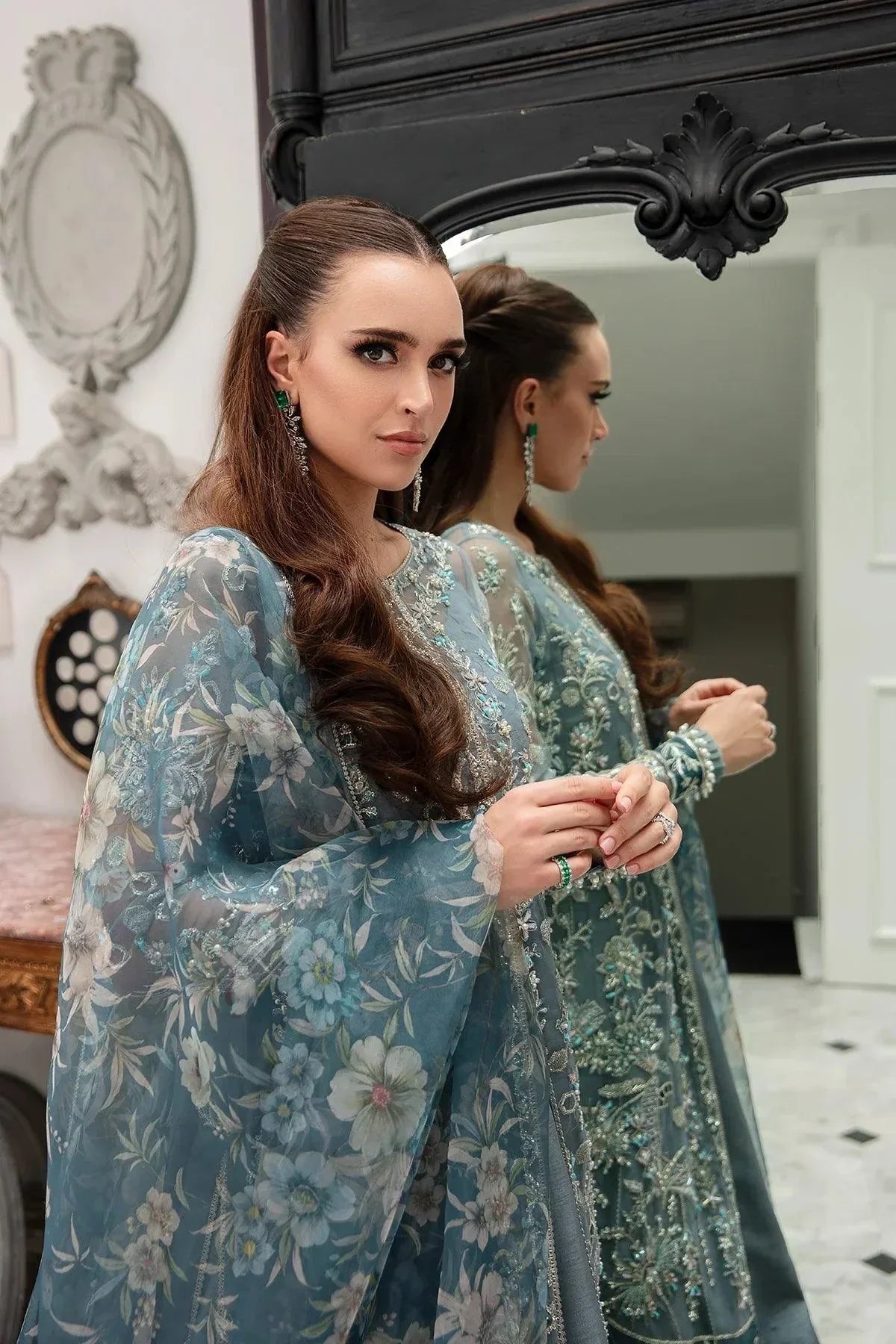 AJR Couture | Alif Luxury Wedding Formals 23 | Ambrosia - by - Libasekhas UK - Registered Vendor of : AJR Couture - 100% Original Designer Dresss