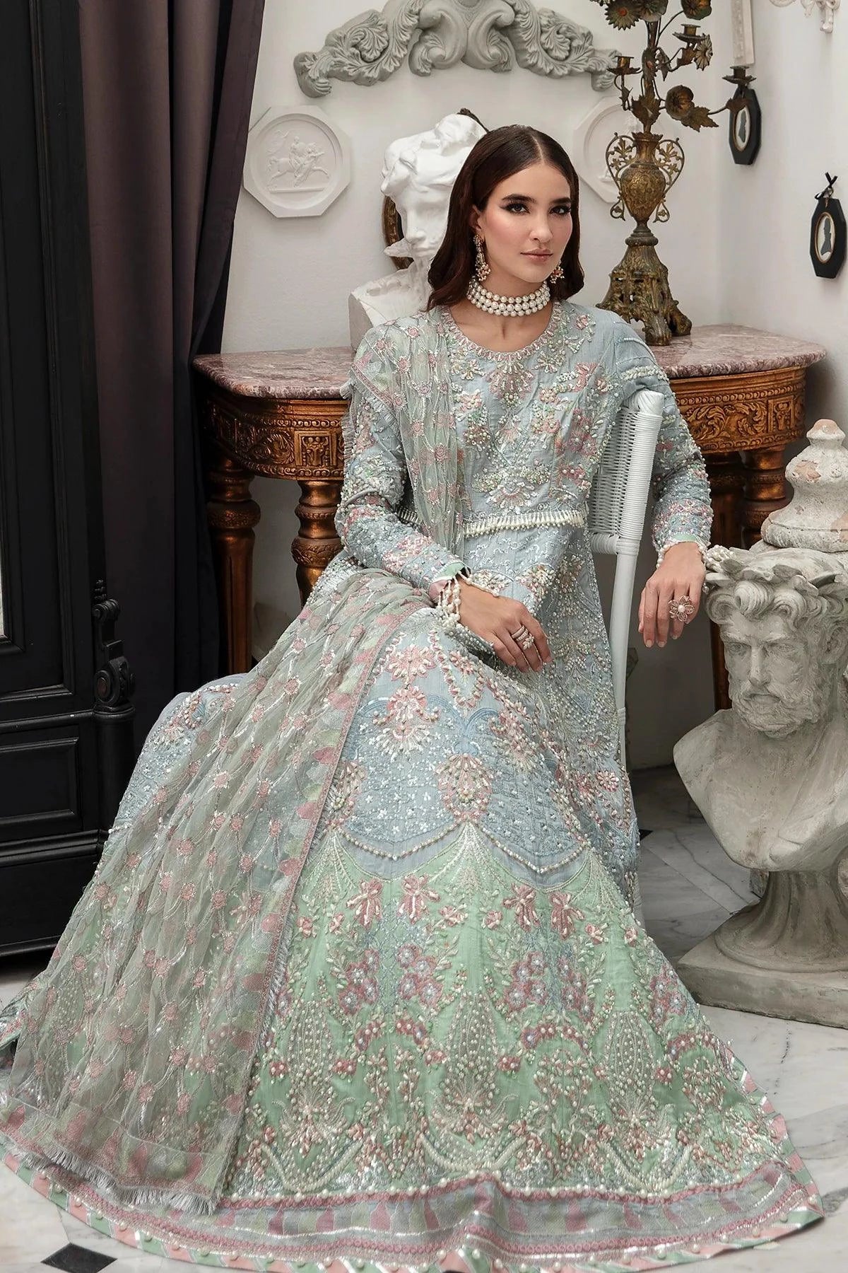 AJR Couture | Alif Luxury Wedding Formals 23 | Veronica - by - Libasekhas UK - Registered Vendor of : AJR Couture - 100% Original Designer Dresss