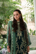 AJR Couture | Alif Luxury Wedding Formals 23 | Teal - by - Libasekhas UK - Registered Vendor of : AJR Couture - 100% Original Designer Dresss
