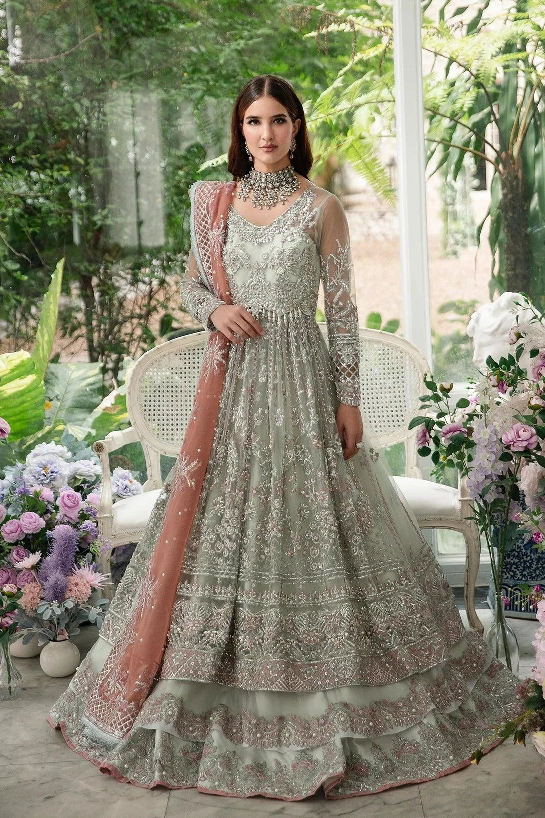 AJR Couture | Alif Luxury Wedding Formals 23 | Wisteria - by - Libasekhas UK - Registered Vendor of : AJR Couture - 100% Original Designer Dresss