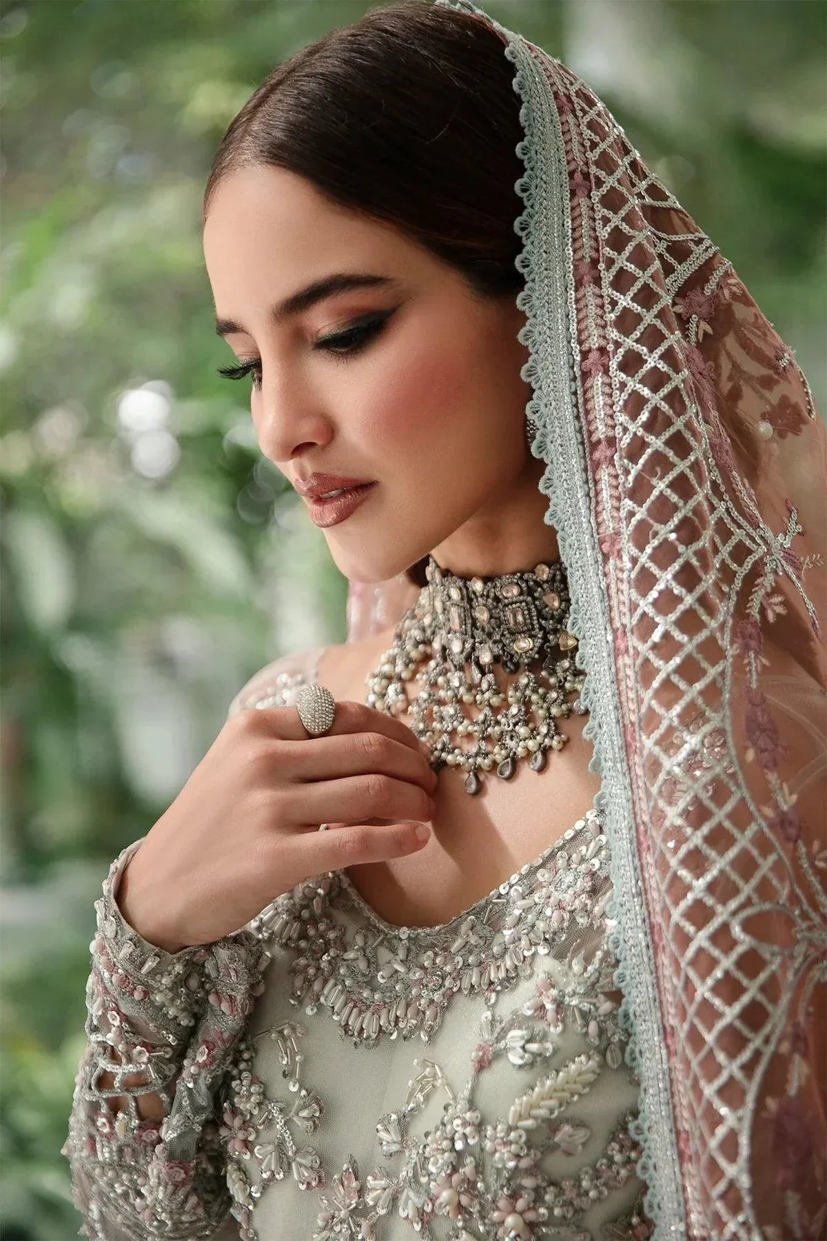 AJR Couture | Alif Luxury Wedding Formals 23 | Wisteria - by - Libasekhas UK - Registered Vendor of : AJR Couture - 100% Original Designer Dresss
