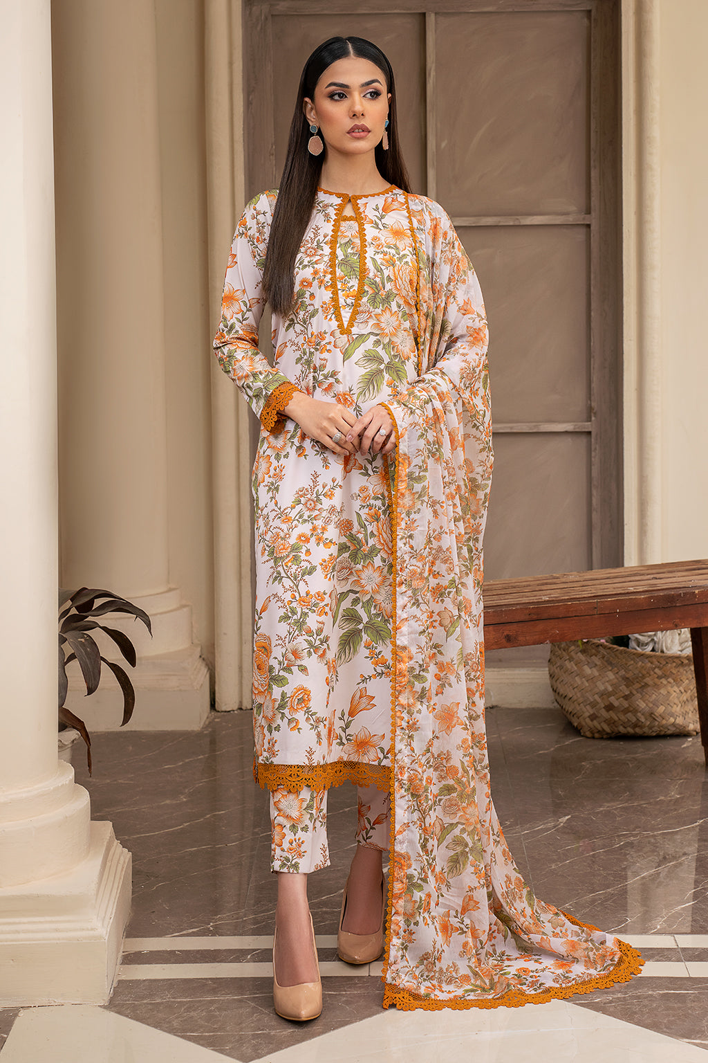 Zarif | Prints 24 | ZPR 05 ELLIE - by - Libasekhas UK - Registered Vendor of : Zarif - 100% Original Designer Dresss
