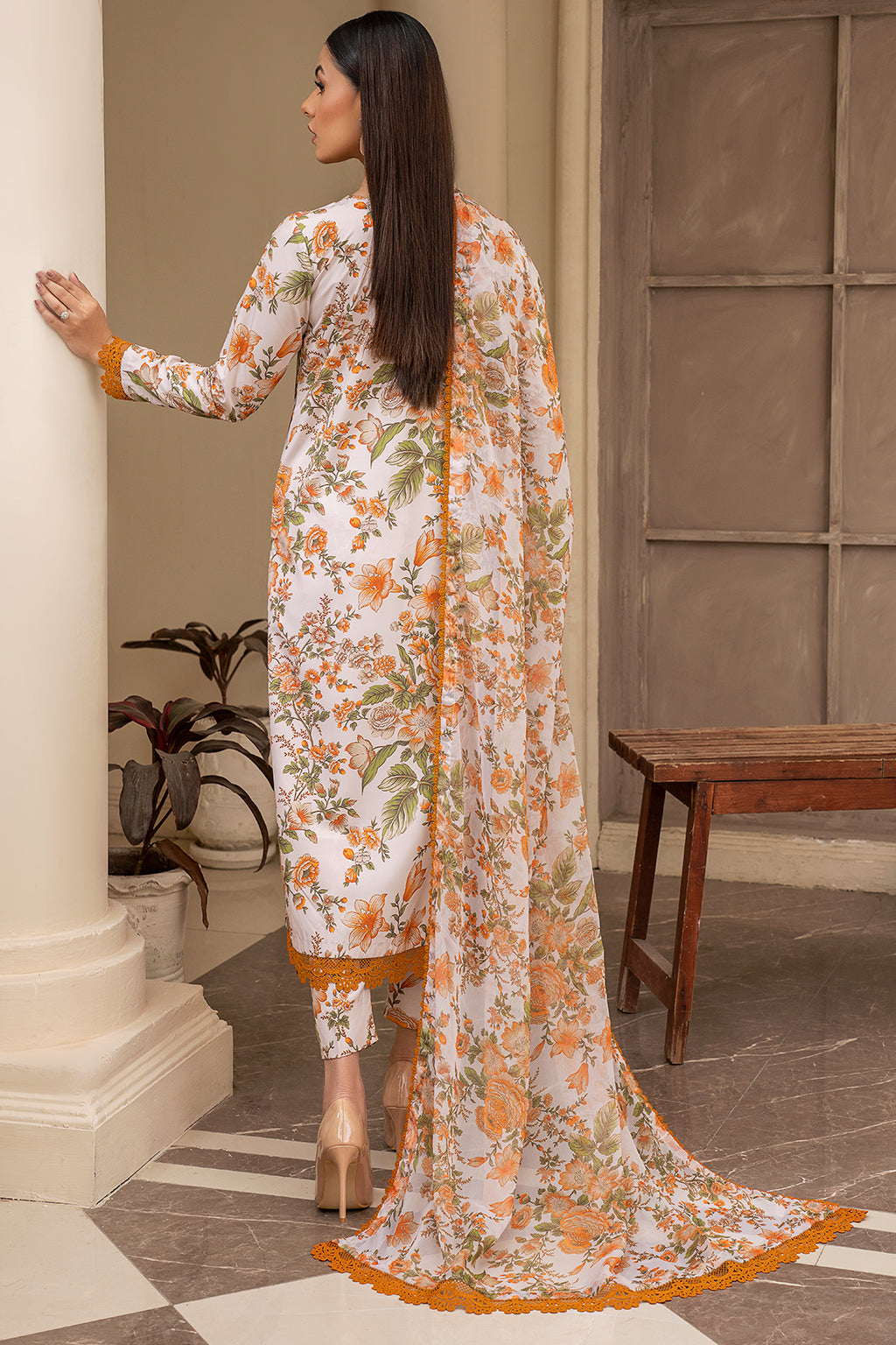 Zarif | Prints 24 | ZPR 05 ELLIE - by - Libasekhas UK - Registered Vendor of : Zarif - 100% Original Designer Dresss