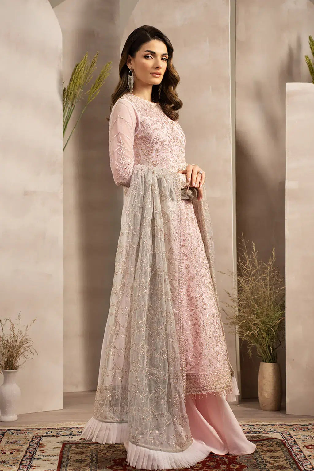 Zarif | Naqsh Festive Formals 23 | ZRN 07 LYRAH - by - Libasekhas UK - Registered Vendor of : Zarif - 100% Original Designer Dresss
