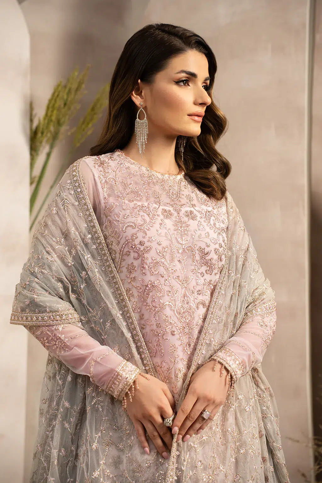 Zarif | Naqsh Festive Formals 23 | ZRN 07 LYRAH - by - Libasekhas UK - Registered Vendor of : Zarif - 100% Original Designer Dresss