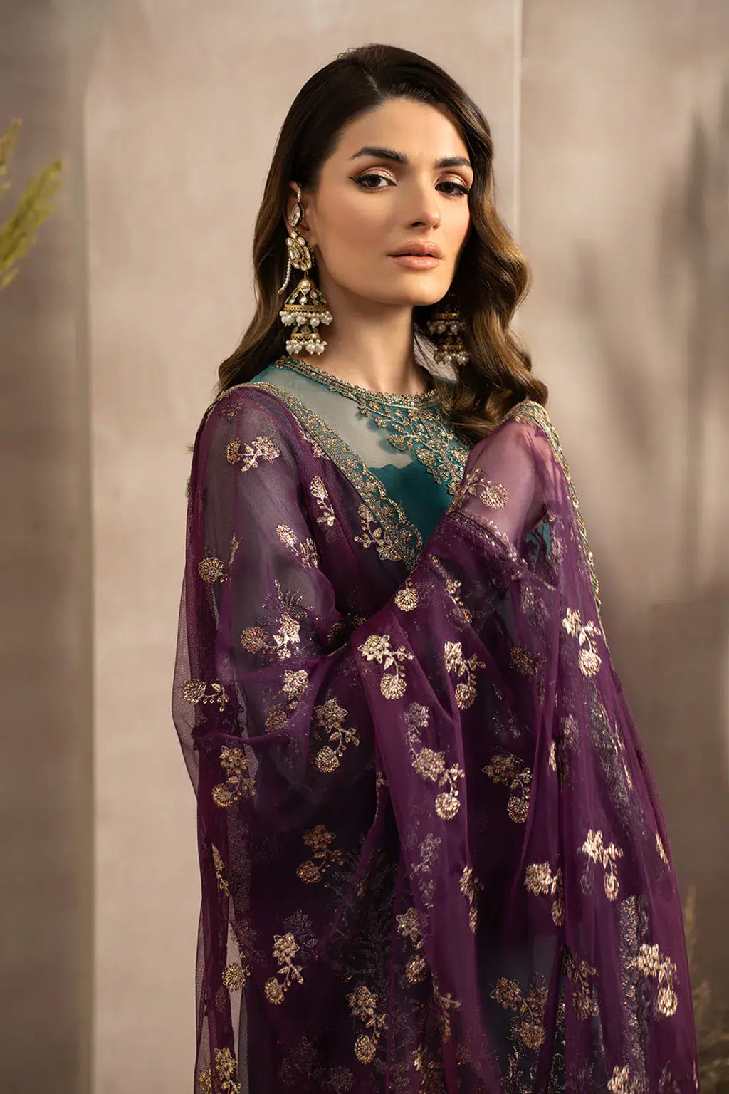Zarif | Naqsh Festive Formals 23 | ZRN 06 ELISE - by - Libasekhas UK - Registered Vendor of : Zarif - 100% Original Designer Dresss