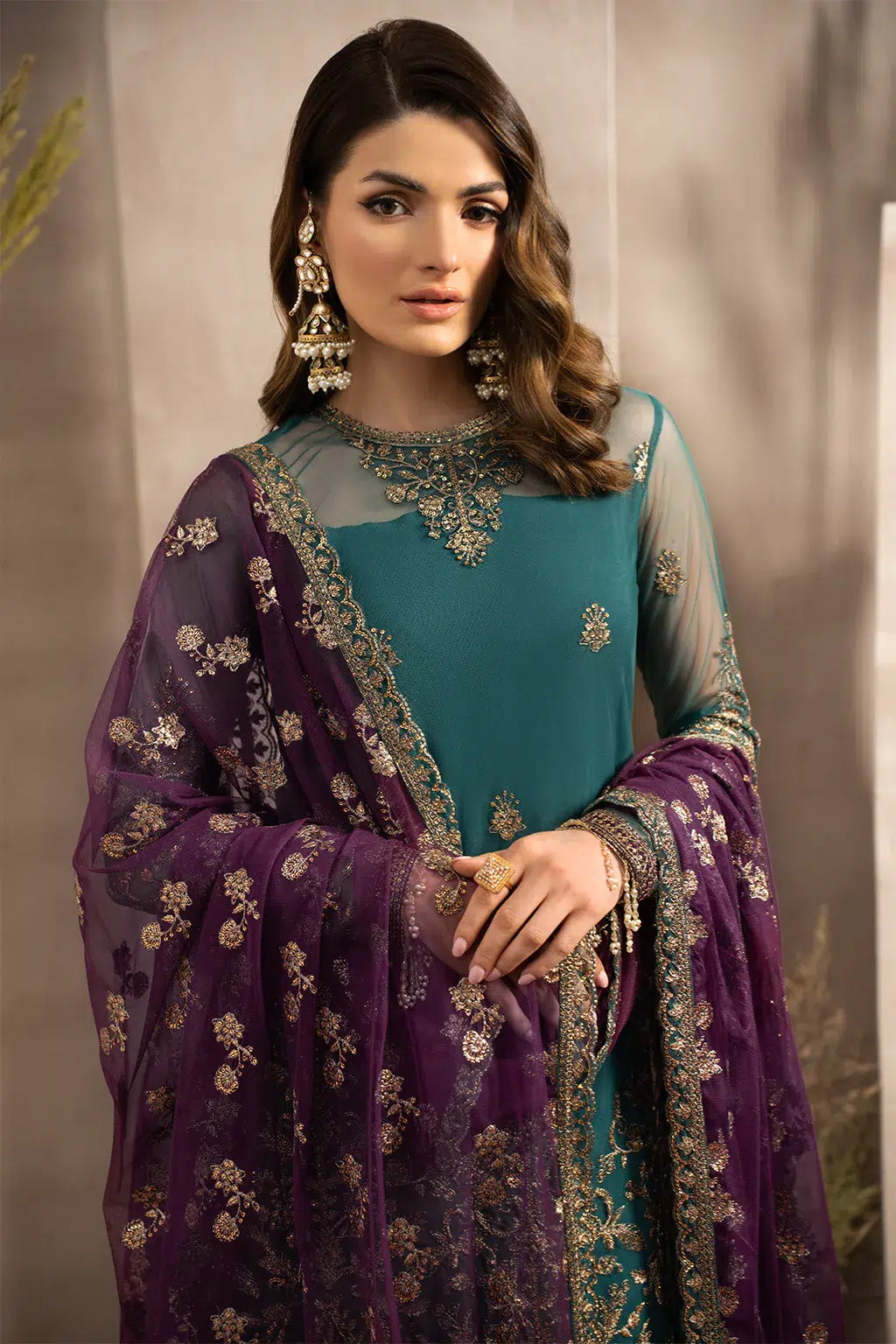Zarif | Naqsh Festive Formals 23 | ZRN 06 ELISE - by - Libasekhas UK - Registered Vendor of : Zarif - 100% Original Designer Dresss