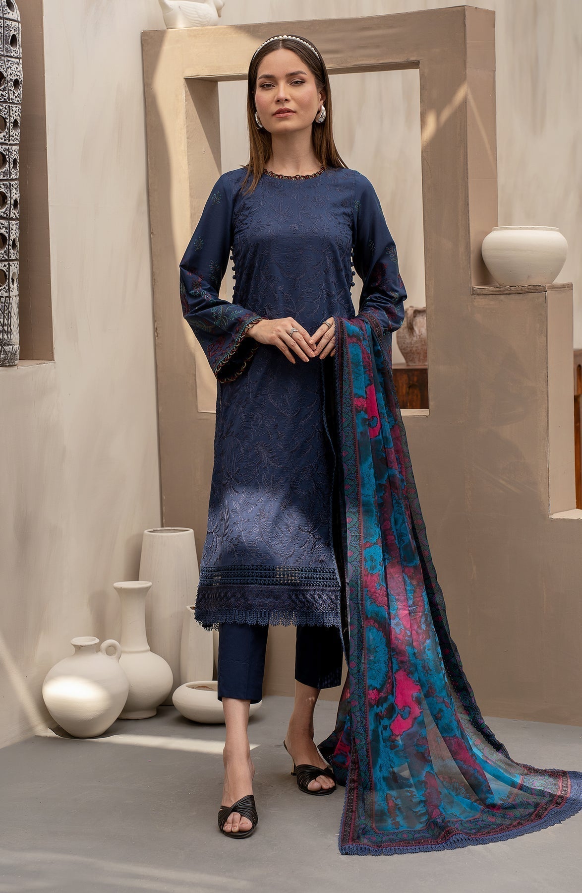 Zarif | Festive Lawn | ZFL 08 SEEMAL - by - Libasekhas UK - Registered Vendor of : Zarif - 100% Original Designer Dresss