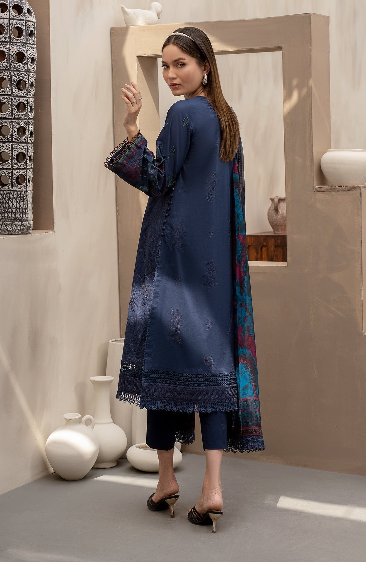 Zarif | Festive Lawn | ZFL 08 SEEMAL - by - Libasekhas UK - Registered Vendor of : Zarif - 100% Original Designer Dresss
