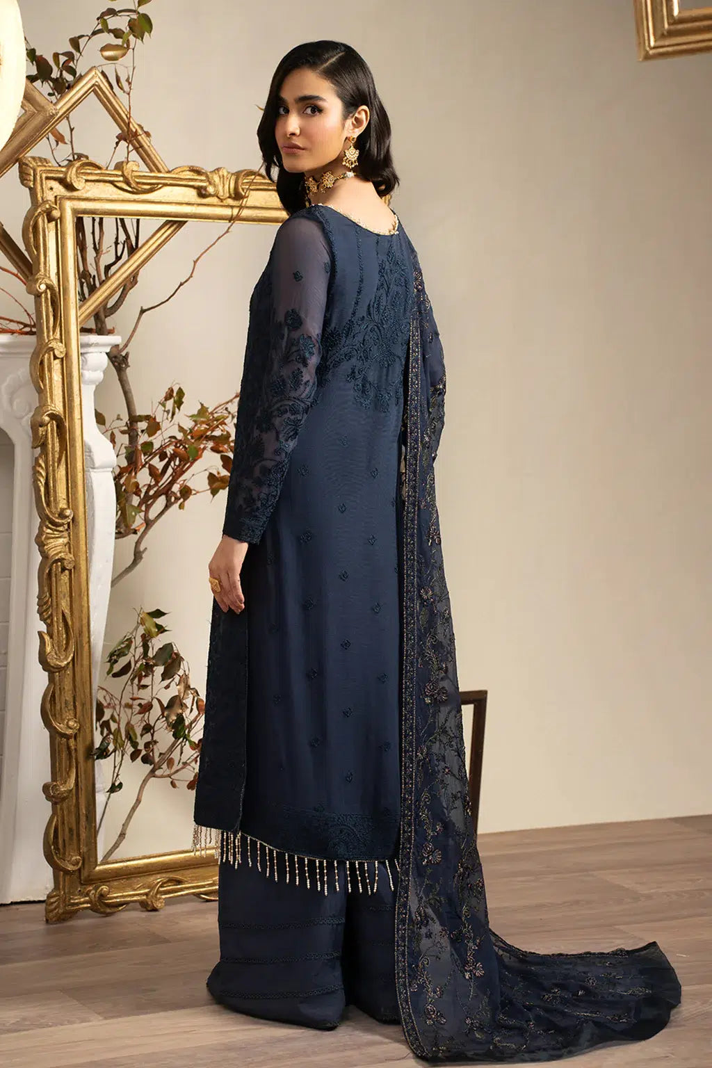 Zarif | Naqsh Festive Formals 23 | 08 - by - Libasekhas UK - Registered Vendor of : Zarif - 100% Original Designer Dresss