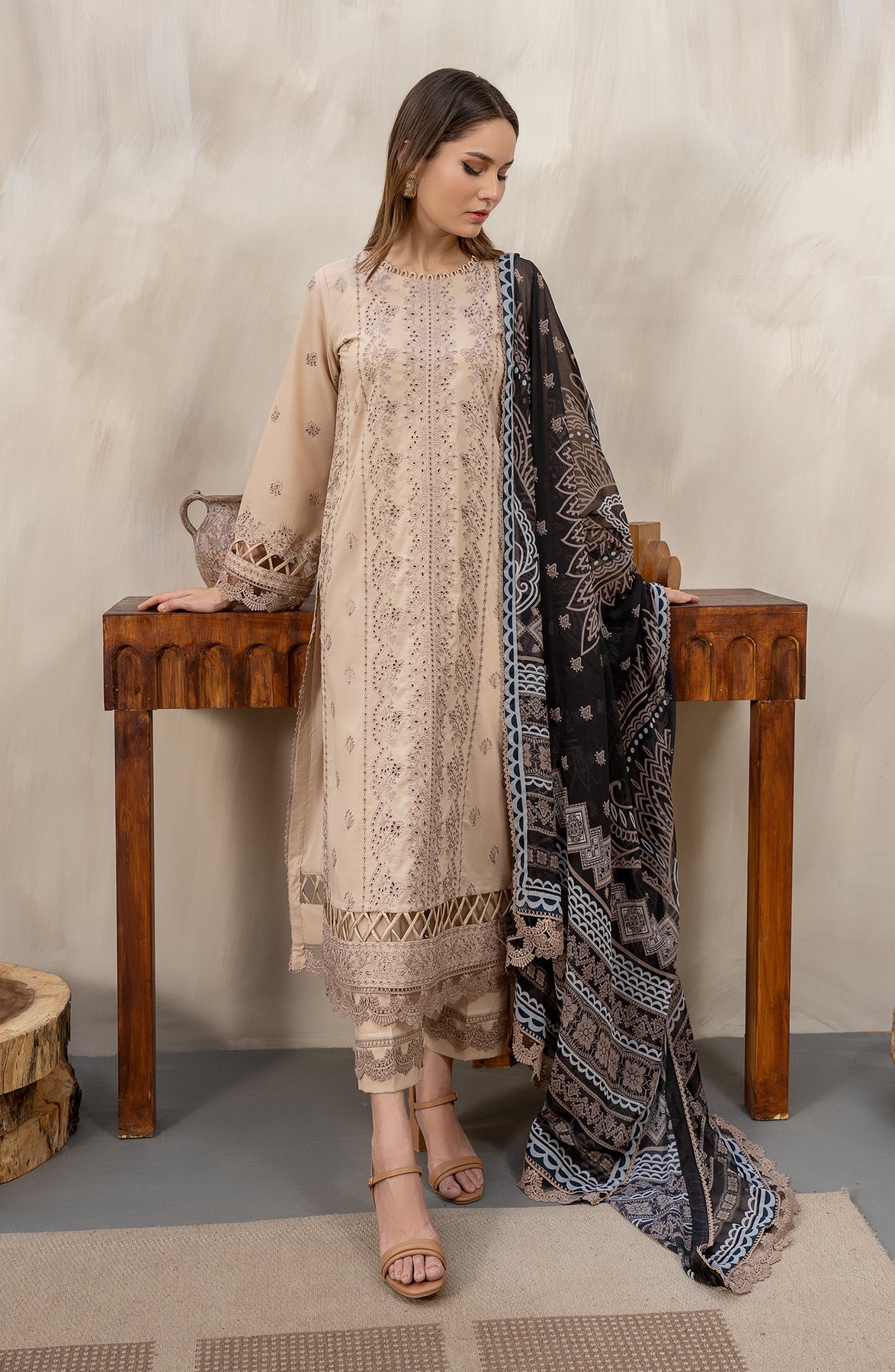 Zarif | Festive Lawn | ZFL 07 CHAMILA - by - Libasekhas UK - Registered Vendor of : Zarif - 100% Original Designer Dresss