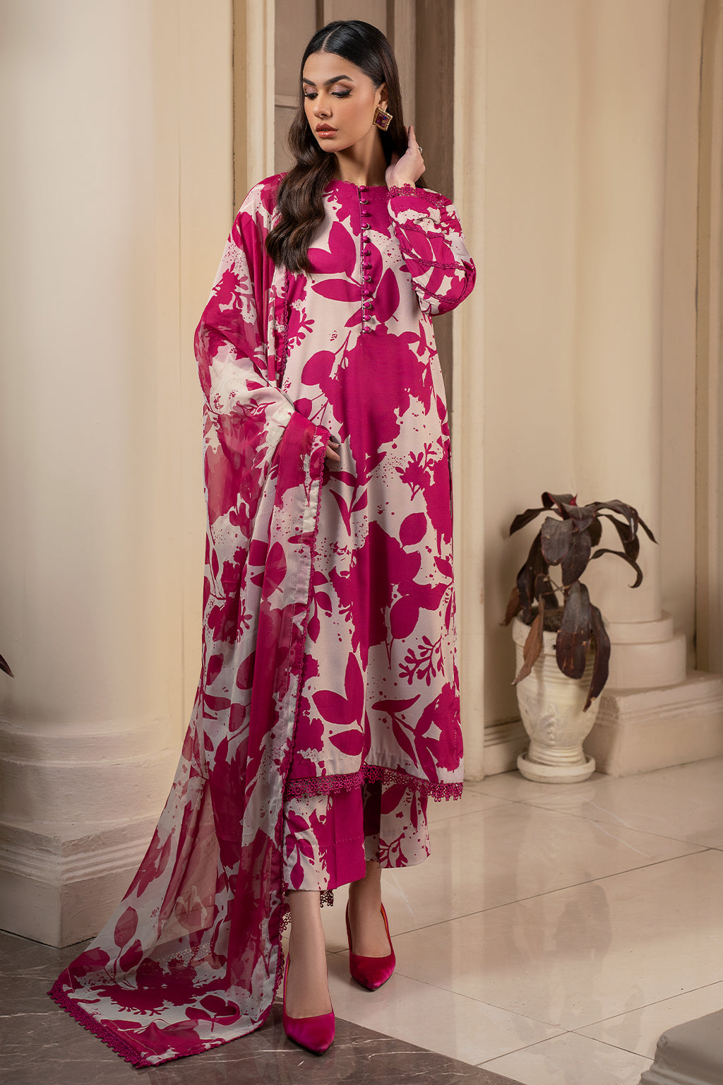 Zarif | Prints 24 | ZPR 01 CAMILA - by - Libasekhas UK - Registered Vendor of : Zarif - 100% Original Designer Dresss