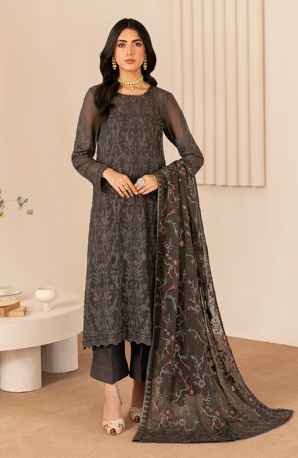 Zarif | Chiffon Edit | ZL 01 FAHIMA - by - Libasekhas UK - Registered Vendor of : Zarif - 100% Original Designer Dresss