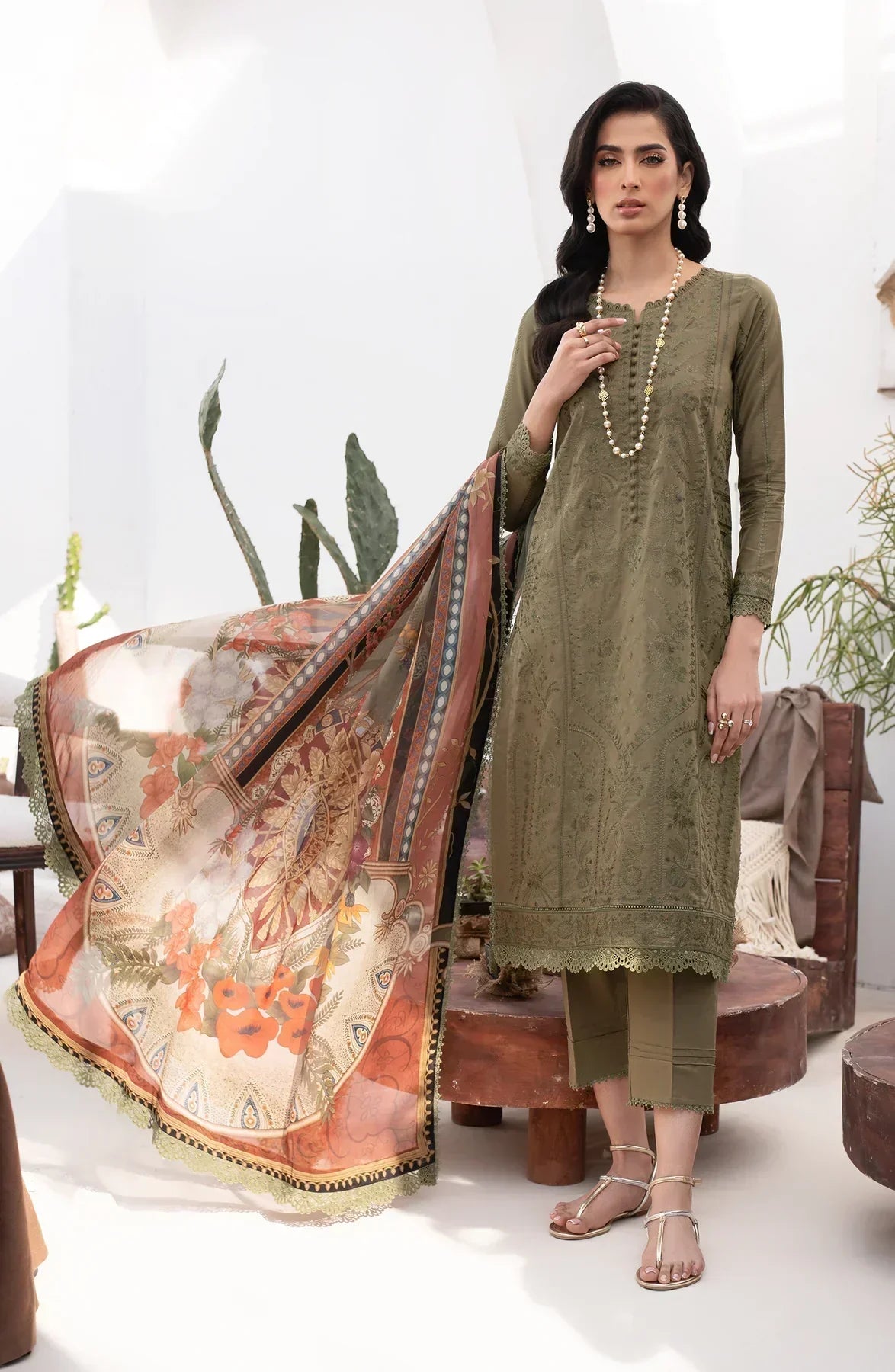 Zarif | Eid Lawn 24| ZL 06 REMIAH - by - Libasekhas UK - Registered Vendor of : Zarif - 100% Original Designer Dresss