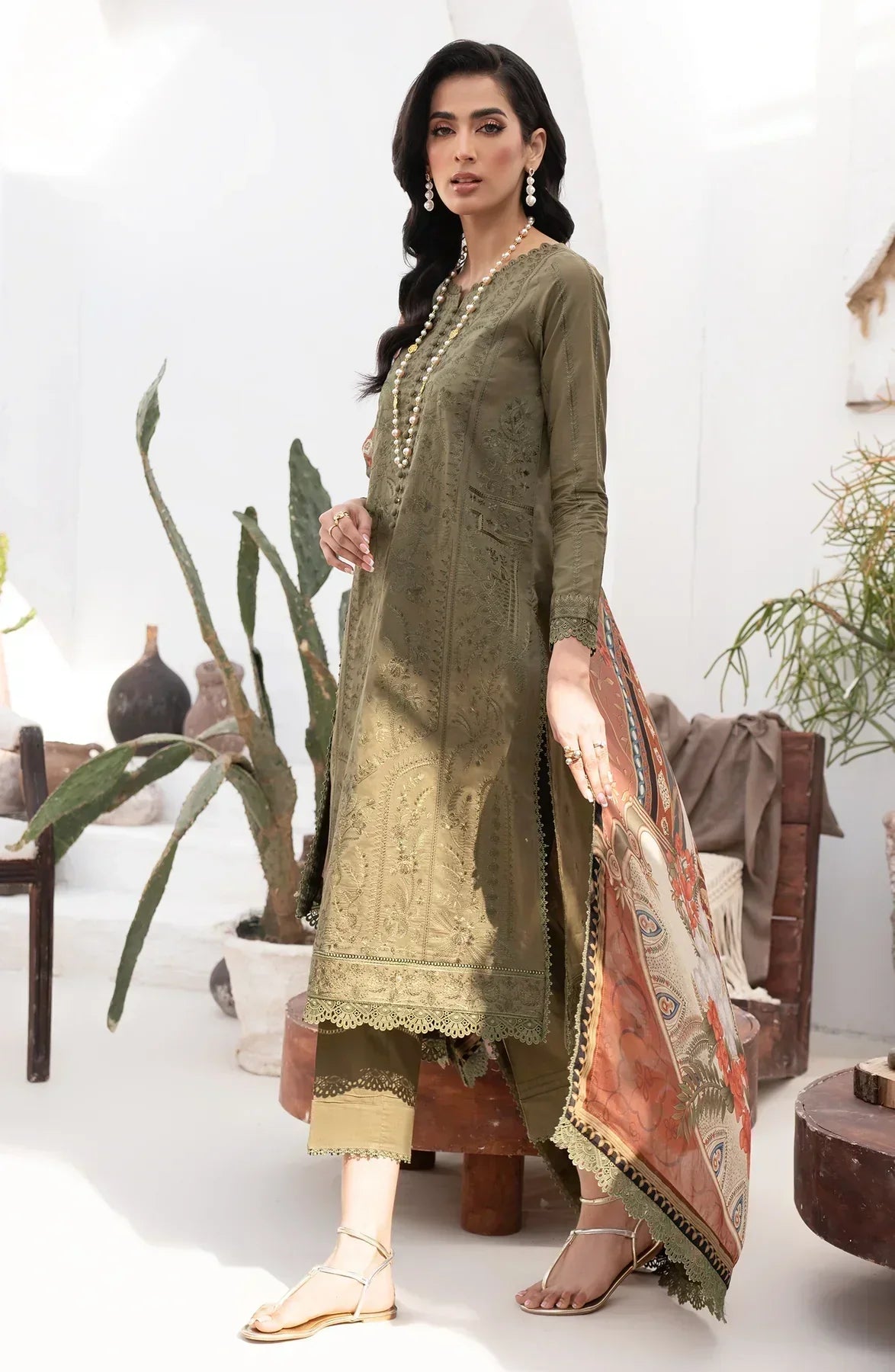 Zarif | Eid Lawn 24| ZL 06 REMIAH - by - Libasekhas UK - Registered Vendor of : Zarif - 100% Original Designer Dresss