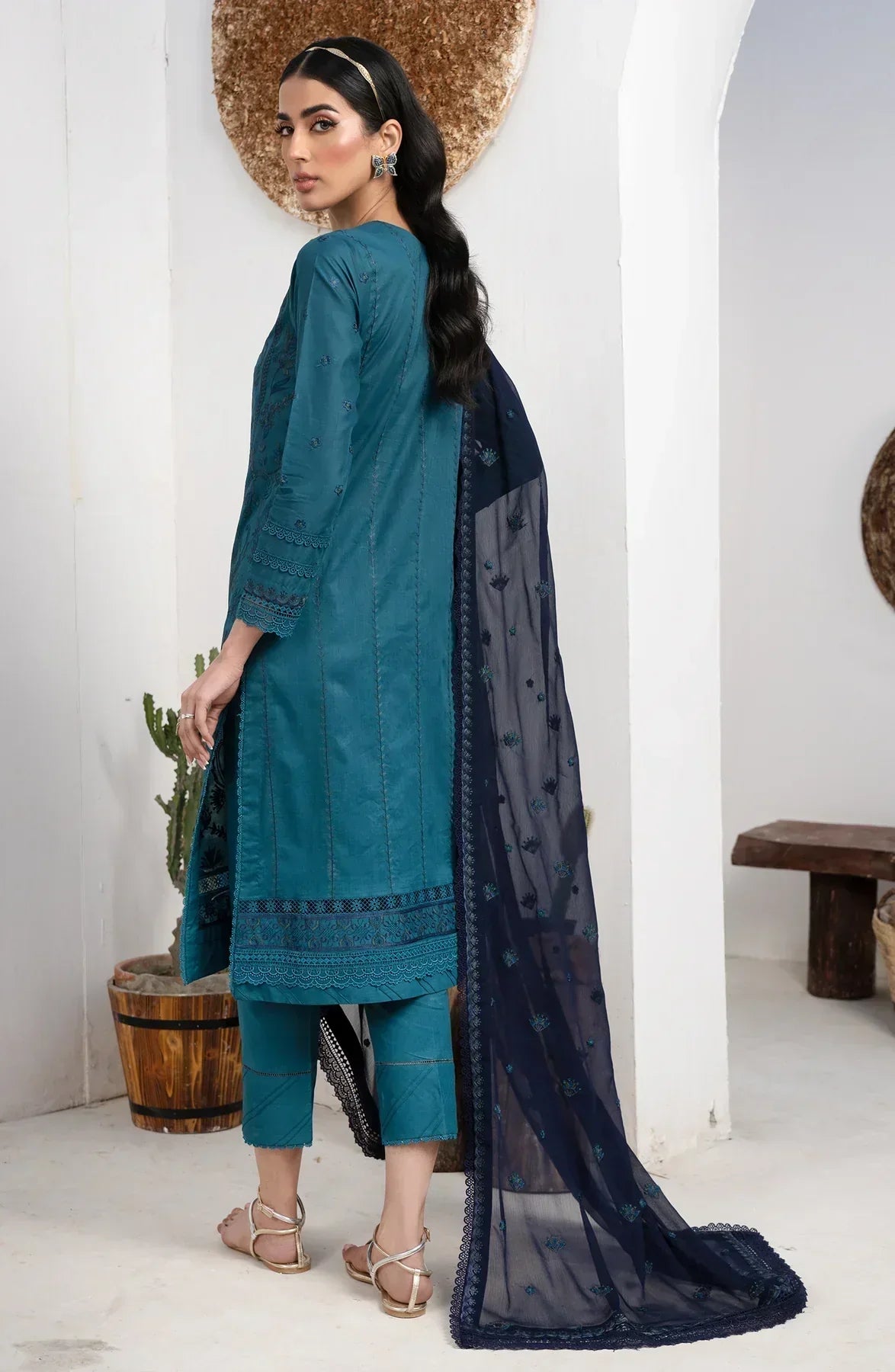 Zarif | Eid Lawn 24| ZL 07 MARINA - by - Libasekhas UK - Registered Vendor of : Zarif - 100% Original Designer Dresss