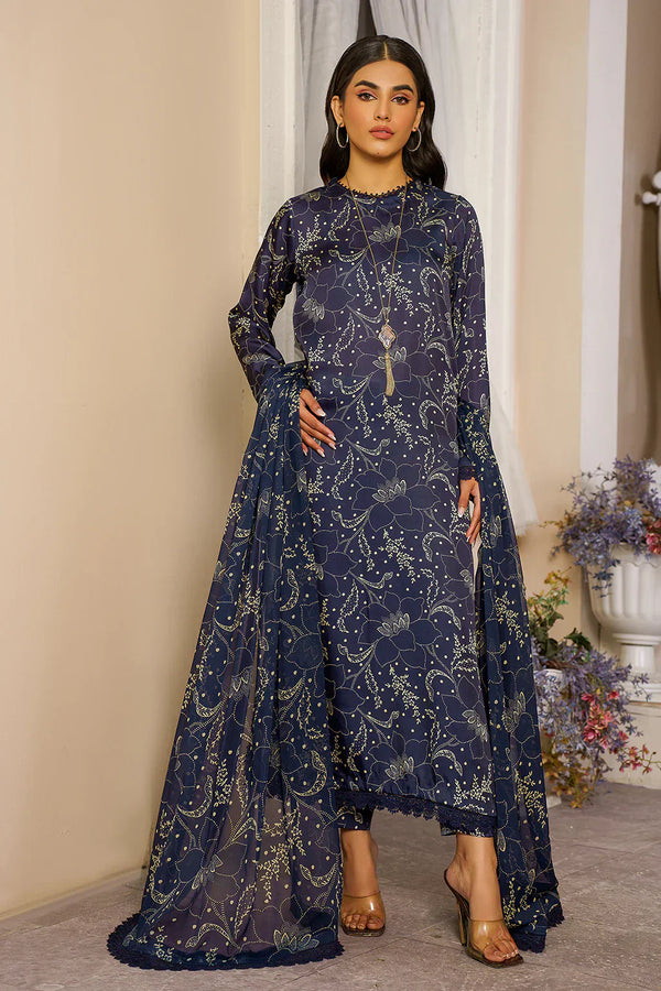 Zarif | Prints 24 | ZSP 03 BAREEN - by - Libasekhas UK - Registered Vendor of : Zarif - 100% Original Designer Dresss