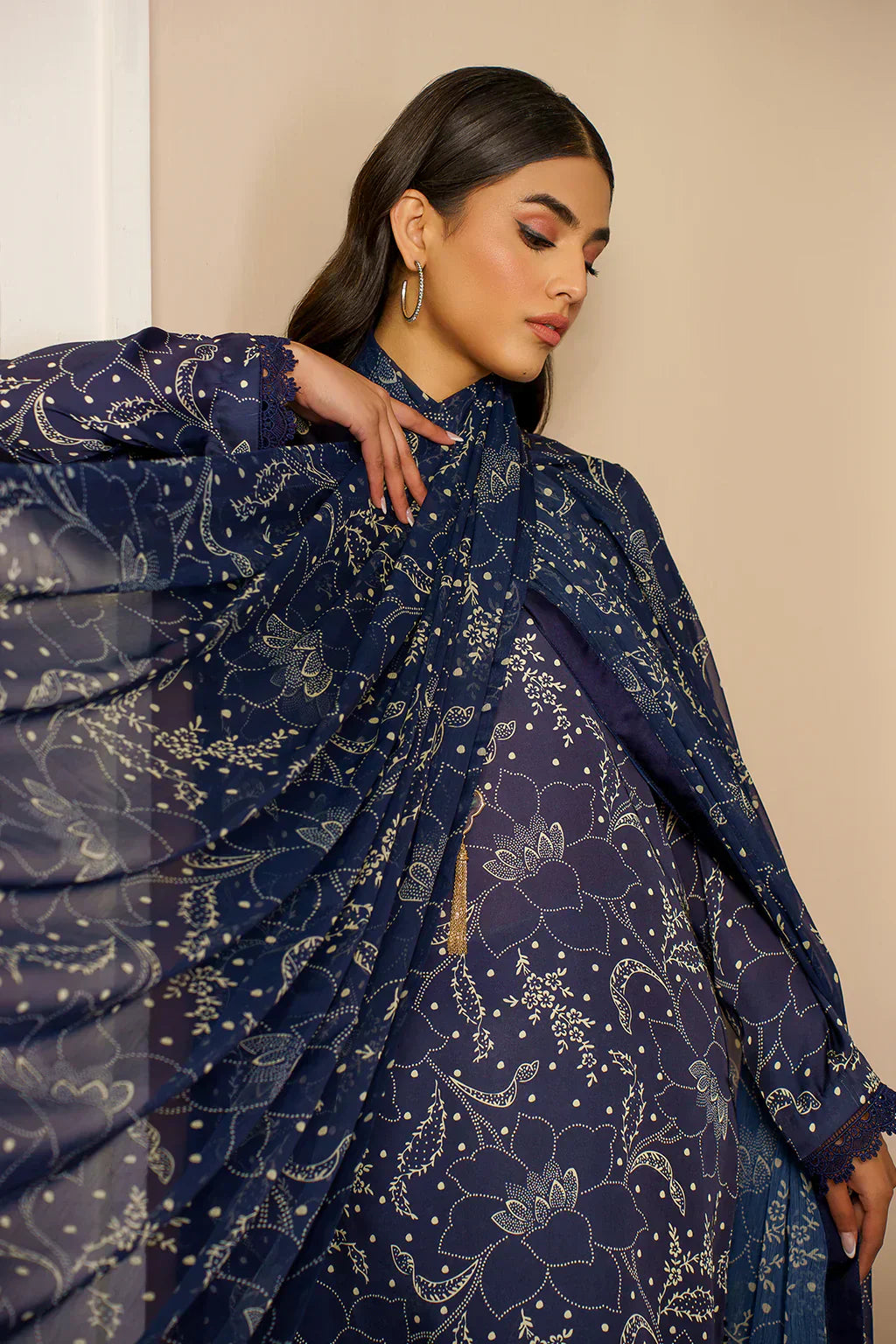Zarif | Prints 24 | ZSP 03 BAREEN - by - Libasekhas UK - Registered Vendor of : Zarif - 100% Original Designer Dresss