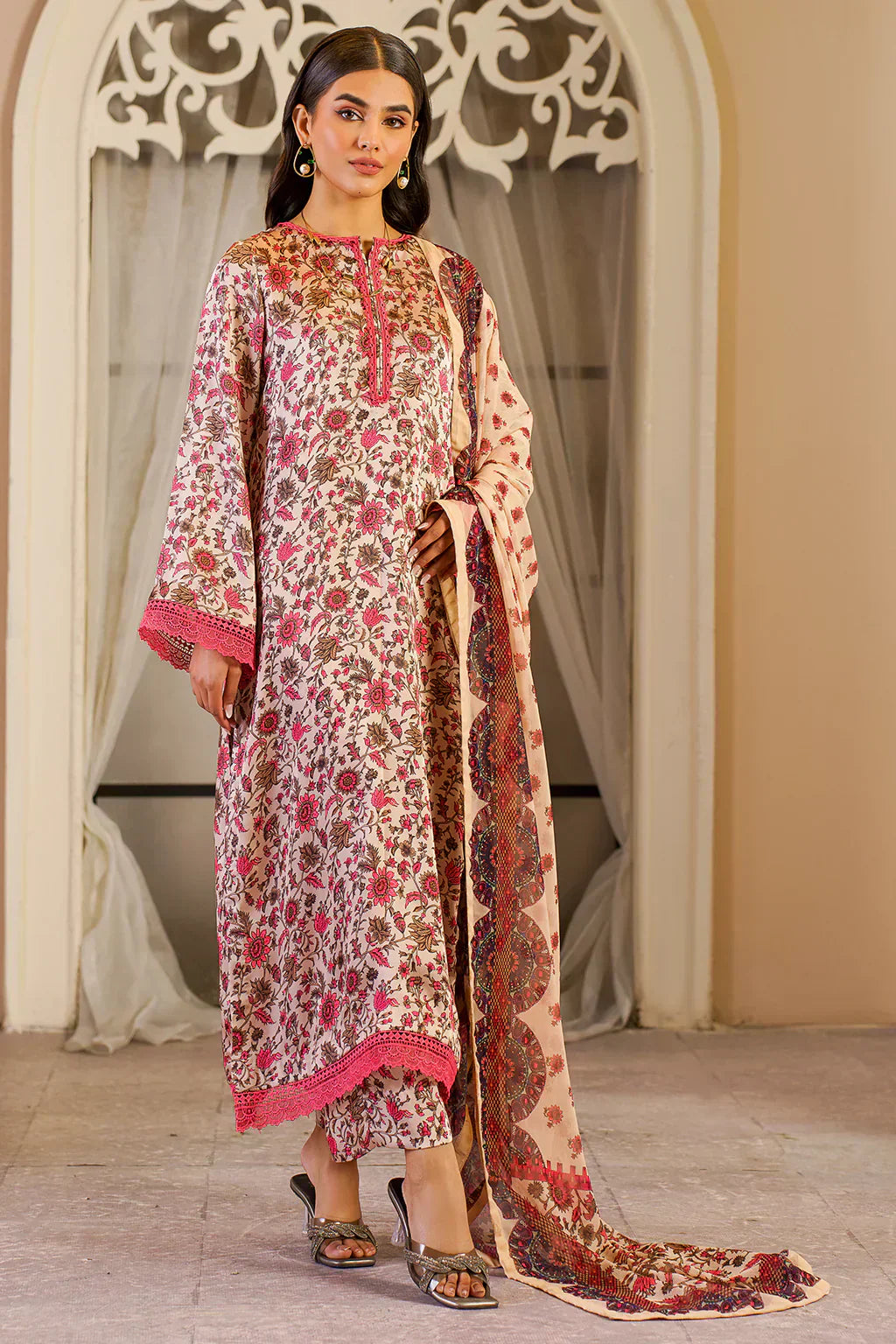 Zarif | Prints 24 | ZSP 04 GLORIA - by - Libasekhas UK - Registered Vendor of : Zarif - 100% Original Designer Dresss
