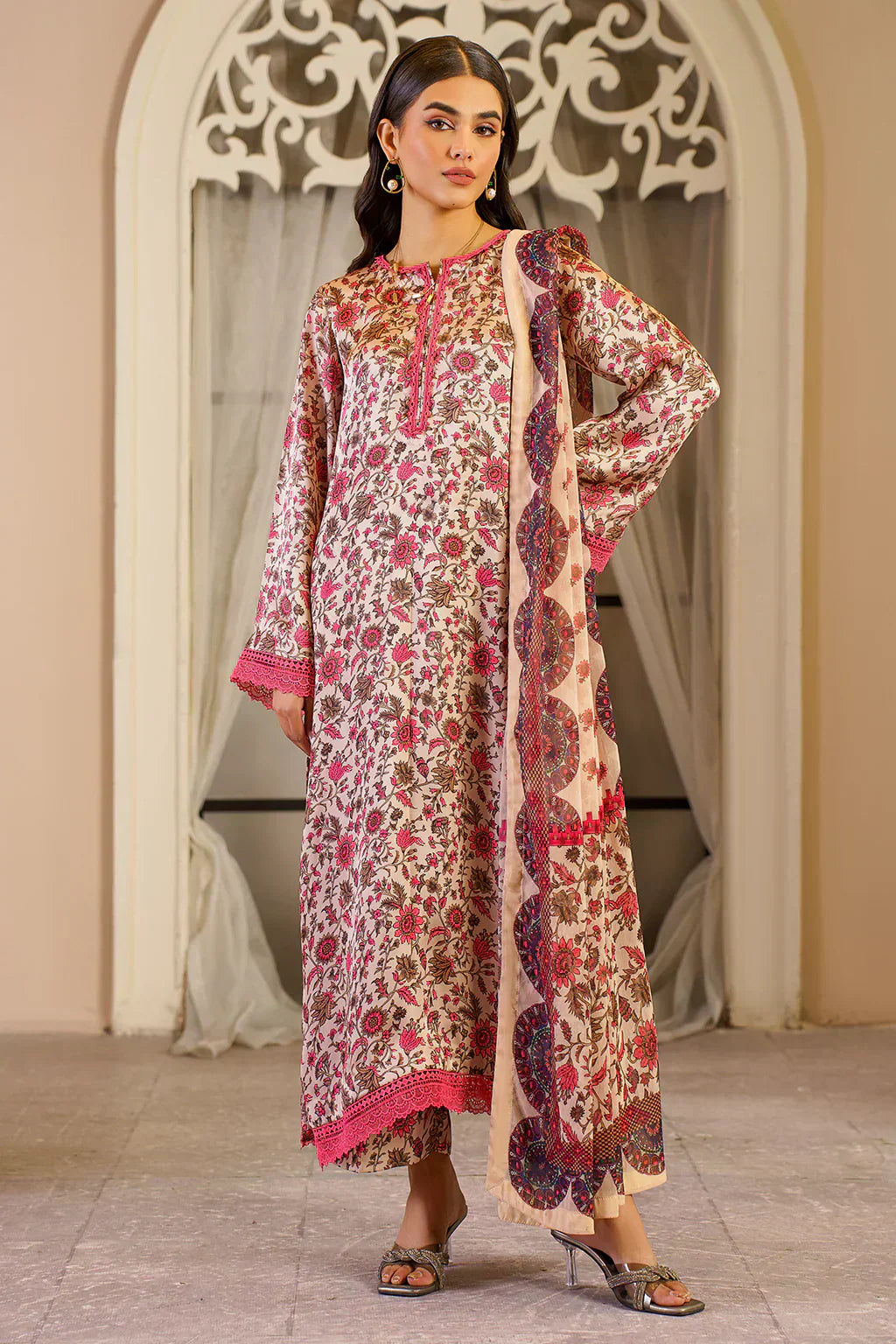 Zarif | Prints 24 | ZSP 04 GLORIA - by - Libasekhas UK - Registered Vendor of : Zarif - 100% Original Designer Dresss