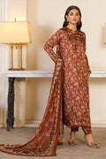 Zarif | Prints 24 | ZSP 06 BRONZE - by - Libasekhas UK - Registered Vendor of : Zarif - 100% Original Designer Dresss