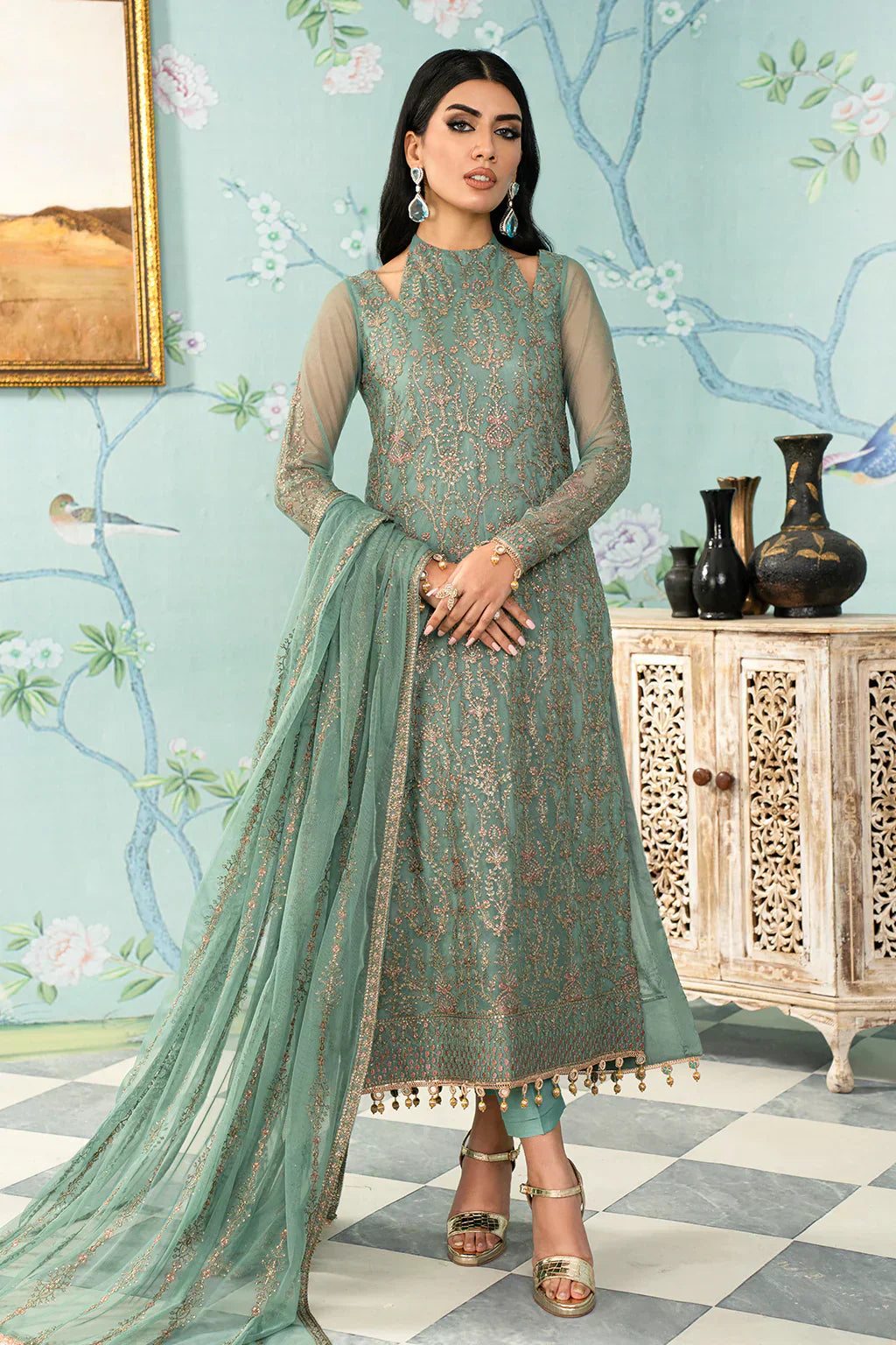 Zarif | Afsanah Formal Edit 24 | ZAF 11 ABSHAAR - by - Libasekhas UK - Registered Vendor of : Zarif - 100% Original Designer Dresss