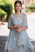 Noor by Saadia Asad | Chiffon Formals 23 | D1-Laira - by - Libasekhas UK - Registered Vendor of : Noor by Saadia Asad - 100% Original Designer Dresss