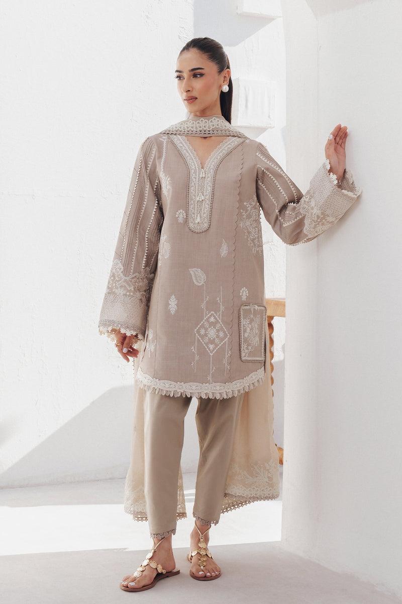 Qalamkar | Basic Pret 26 | QBP-08 ELKE - by Libasekhas UK - Registered Vendor of : Qalamkar - 100% Original Designer Dress