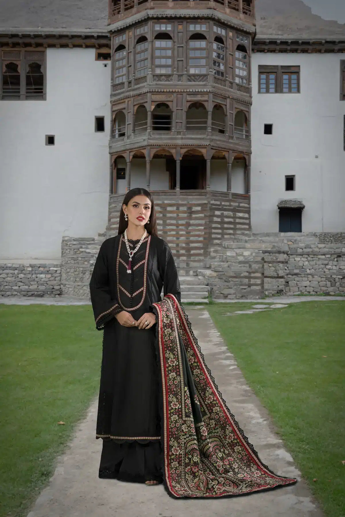 Sable Vogue | Winter 23 | SWC-07-23 - by - Libasekhas UK - Registered Vendor of : Sable Vogue - 100% Original Designer Dresss