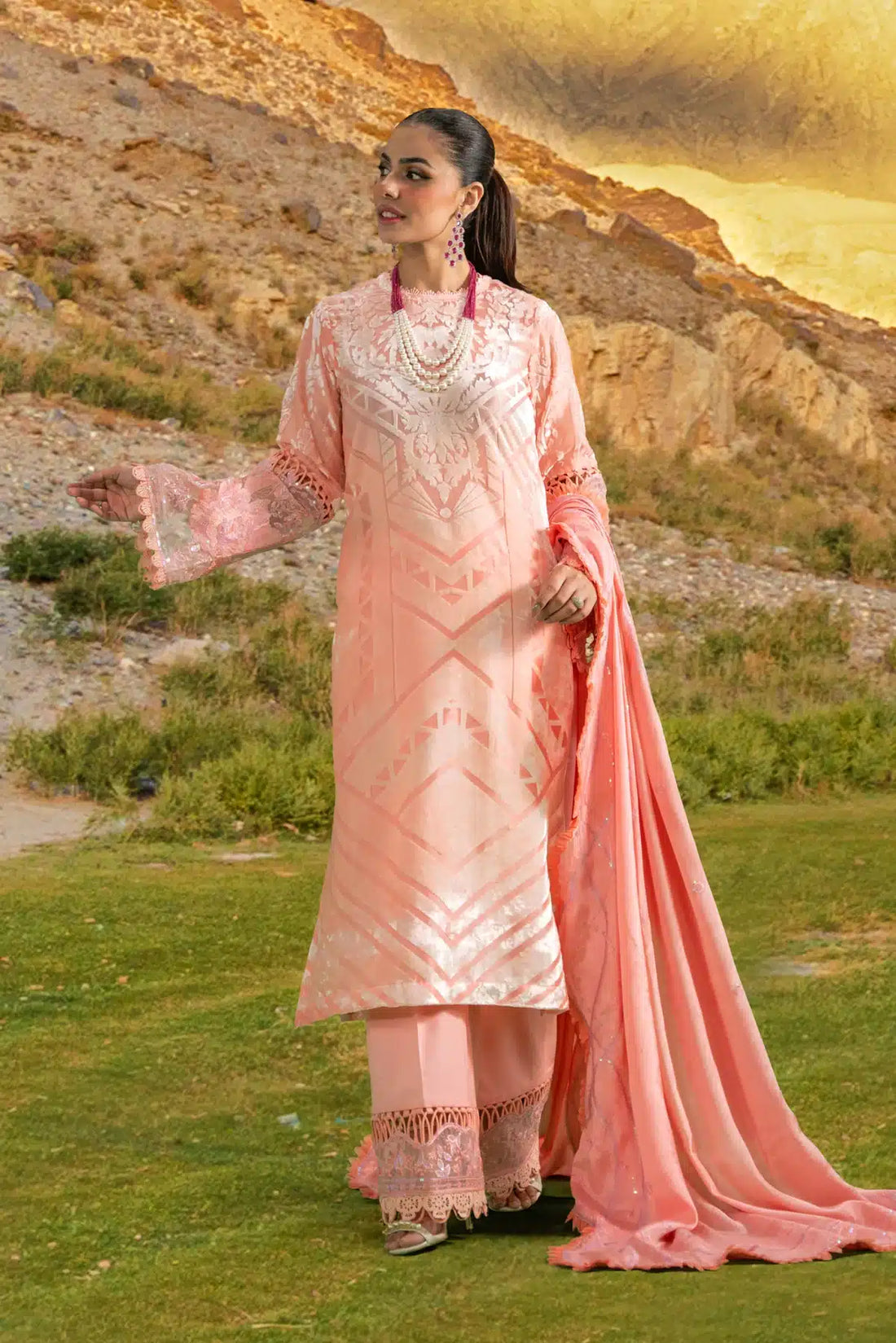 Sable Vogue | Winter 23 | SWC-01-23 - by - Libasekhas UK - Registered Vendor of : Sable Vogue - 100% Original Designer Dresss