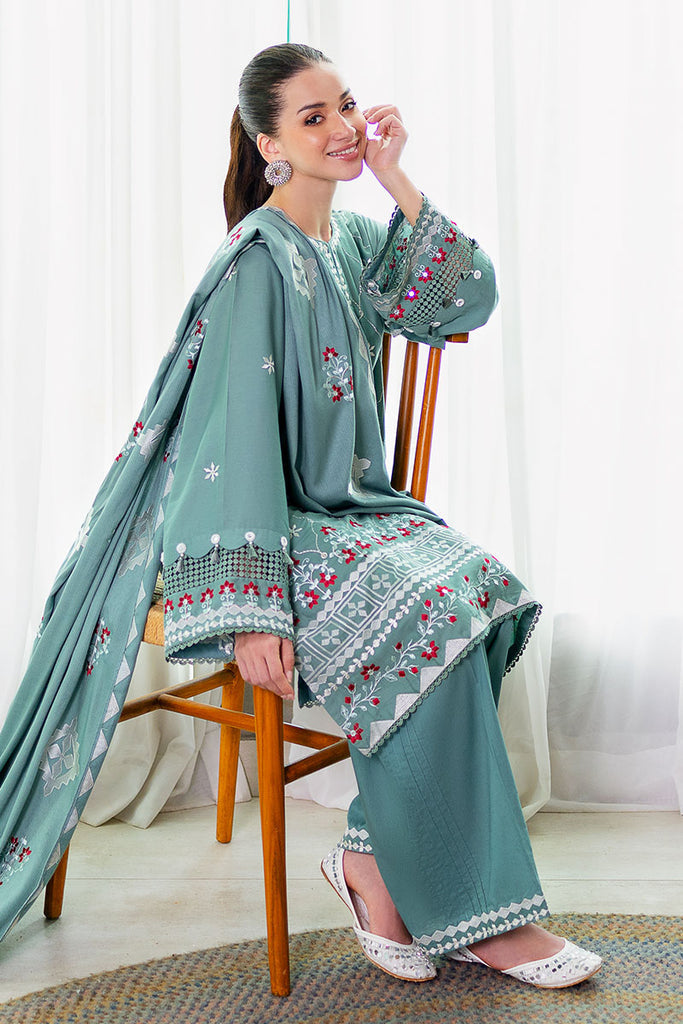 Cross Stitch | Cotton Satin 25 | SAGE LOOM - by Libasekhas UK - Registered Vendor of : Cross Stitch - 100% Original Designer Dress