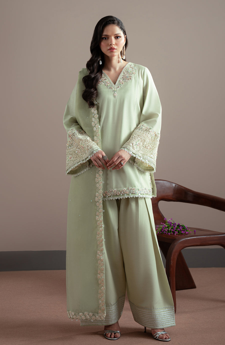 Fabiha Fatima | Elvin Pret Wear | SAGE - by Libasekhas UK - Registered Vendor of : Fabiha Fatima - 100% Original Designer Dress