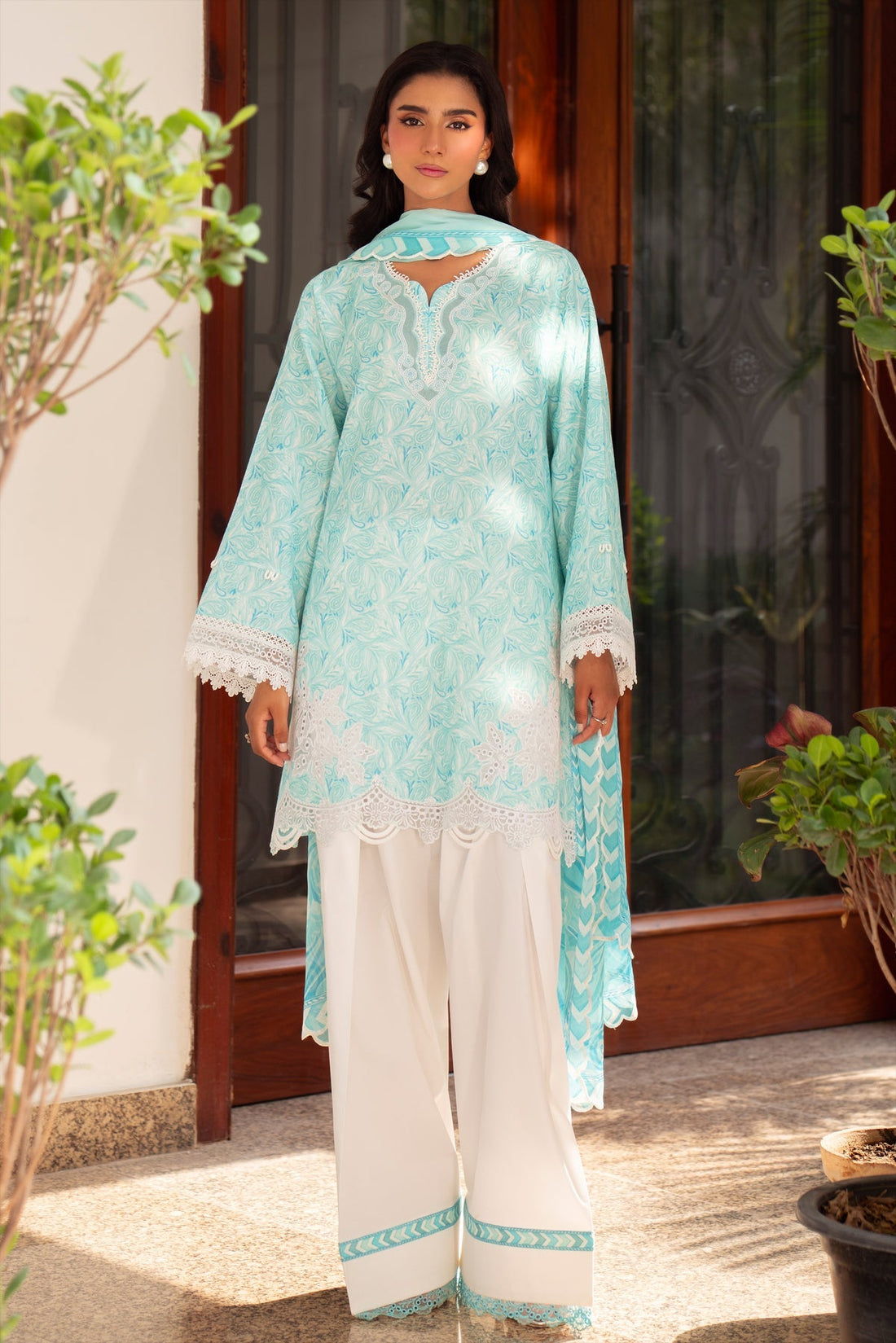 Sable Vogue | Lila Lawn 25 | SAL-06-25 - by - Libasekhas UK - Registered Vendor of : Sable Vogue - 100% Original Designer Dresss