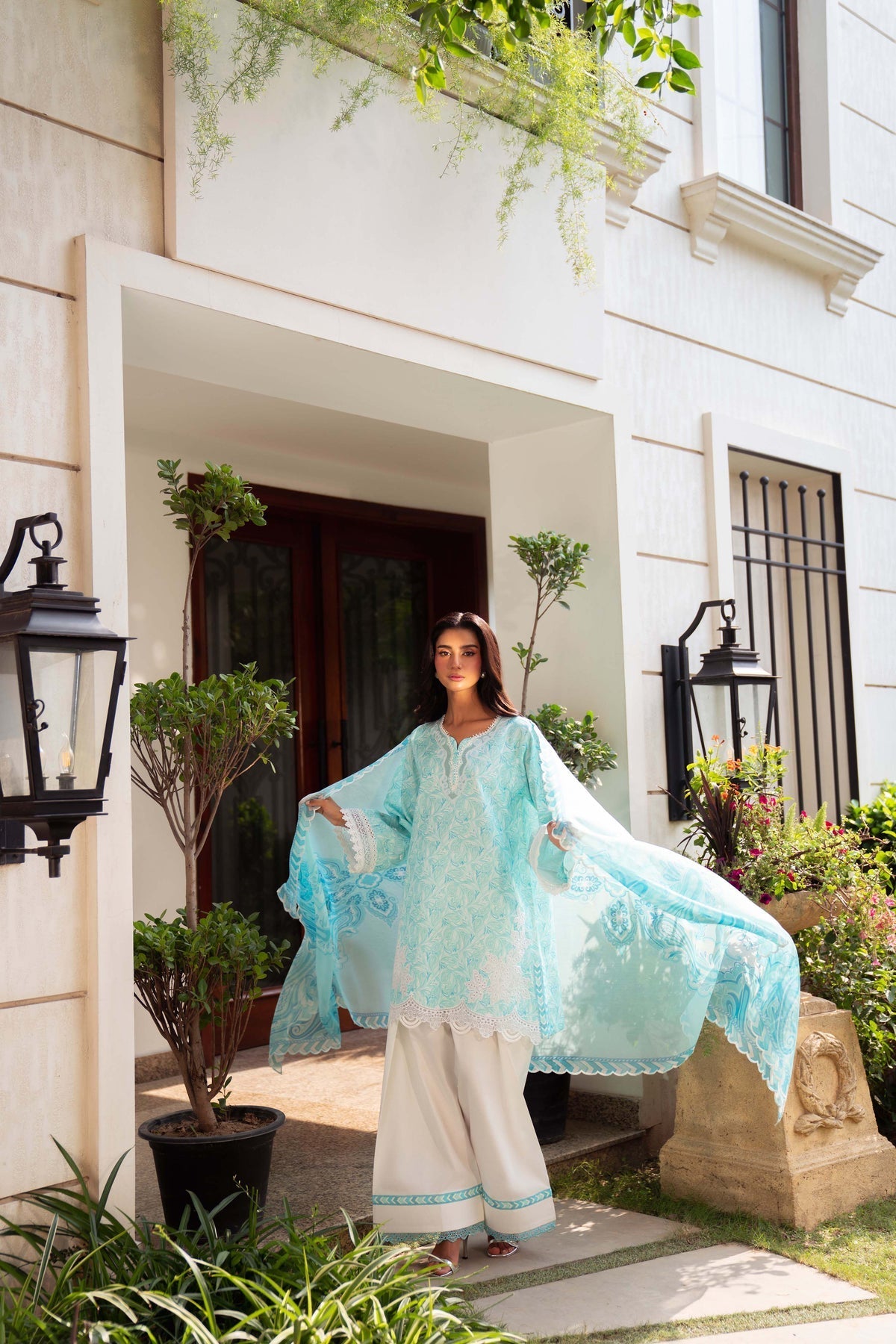 Sable Vogue | Lila Lawn 25 | SAL-06-25 - by - Libasekhas UK - Registered Vendor of : Sable Vogue - 100% Original Designer Dresss