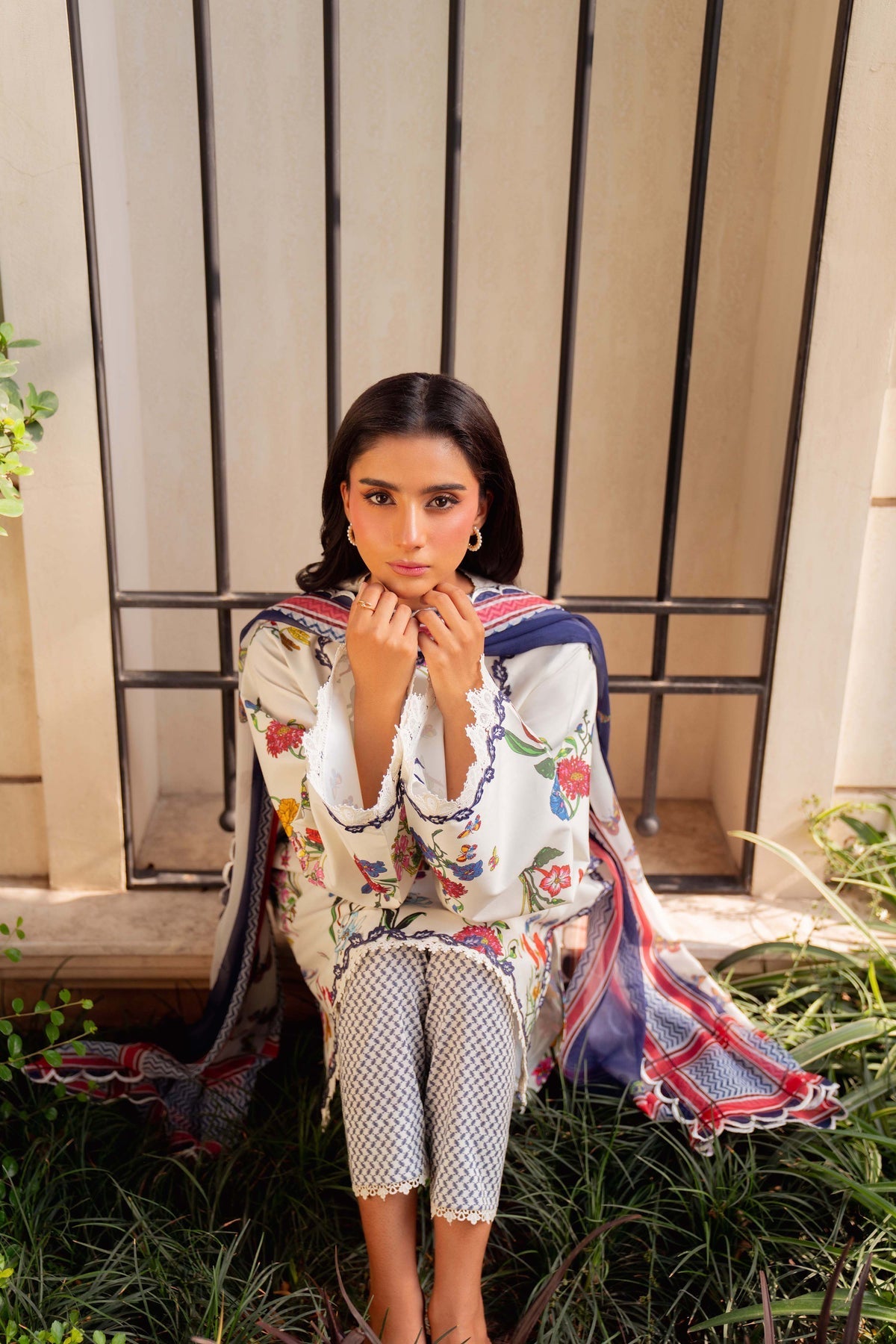 Sable Vogue | Lila Lawn 25 | SAL-11-25 - by - Libasekhas UK - Registered Vendor of : Sable Vogue - 100% Original Designer Dresss