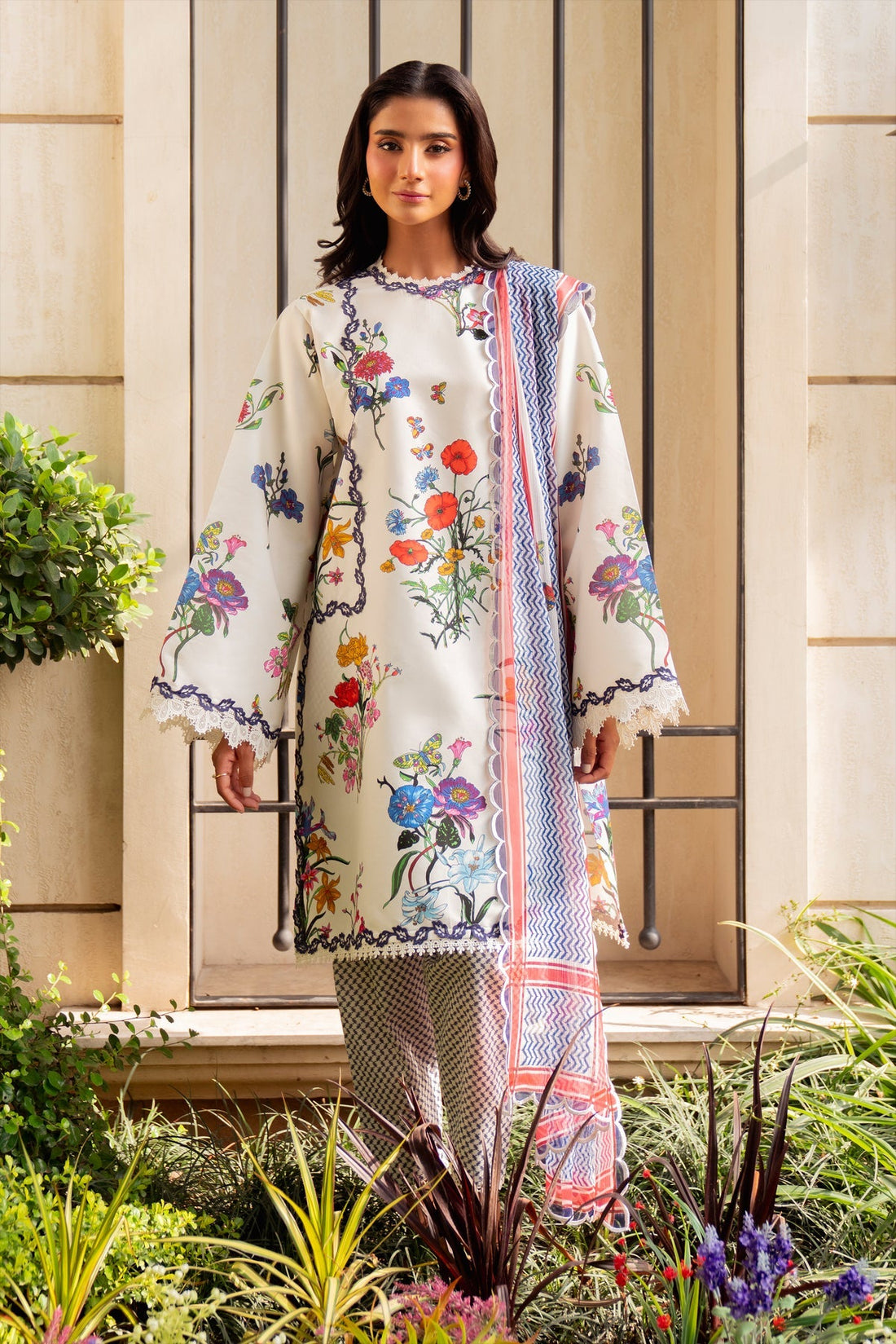 Sable Vogue | Lila Lawn 25 | SAL-11-25 - by - Libasekhas UK - Registered Vendor of : Sable Vogue - 100% Original Designer Dresss