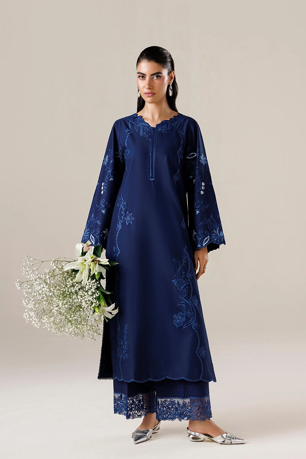 Azure | Chic Essentials | Sapphire Babe - by Libasekhas UK - Registered Vendor of : Azure - 100% Original Designer Dress