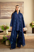 Azure | Luxury Lawn 26 | Sapphire Veil - by Libasekhas UK - Registered Vendor of : Azure - 100% Original Designer Dress