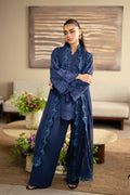 Azure | Luxury Lawn 26 | Sapphire Veil - by Libasekhas UK - Registered Vendor of : Azure - 100% Original Designer Dress