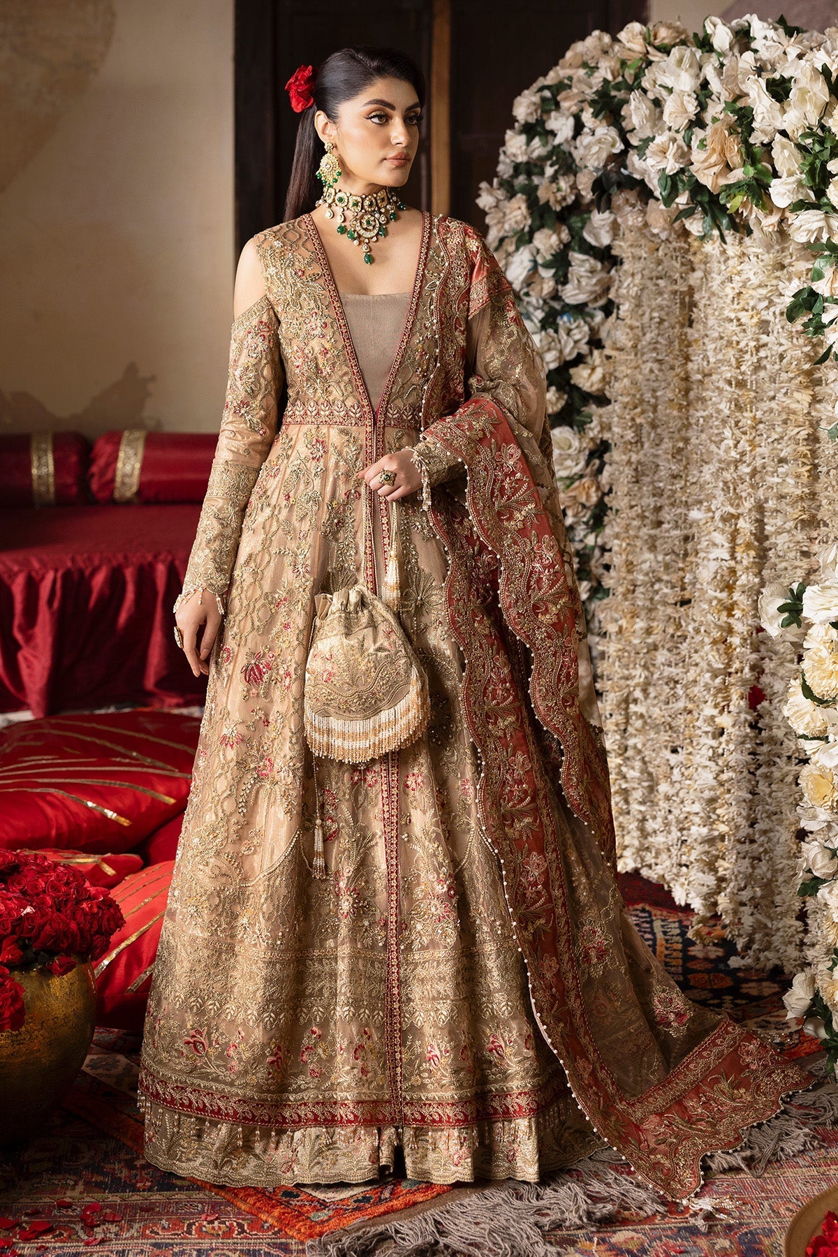 Imrozia Premium | Jashan Bridal Collection | SB-37 Zarnigar - by - Libasekhas UK - Registered Vendor of : Imrozia Premium - 100% Original Designer Dresss