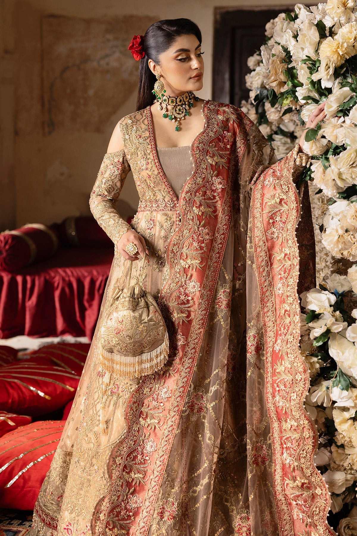 Imrozia Premium | Jashan Bridal Collection | SB-37 Zarnigar - by - Libasekhas UK - Registered Vendor of : Imrozia Premium - 100% Original Designer Dresss